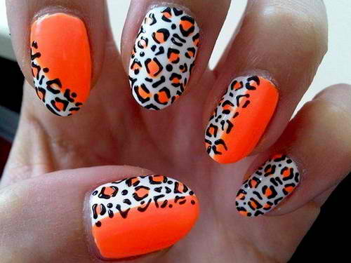 3. 10 Cheetah Print Nail Designs to Try - wide 7